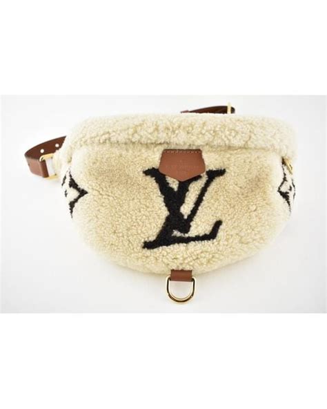 fuzzy louis vuitton fanny pack|Louis Vuitton fanny pack used.